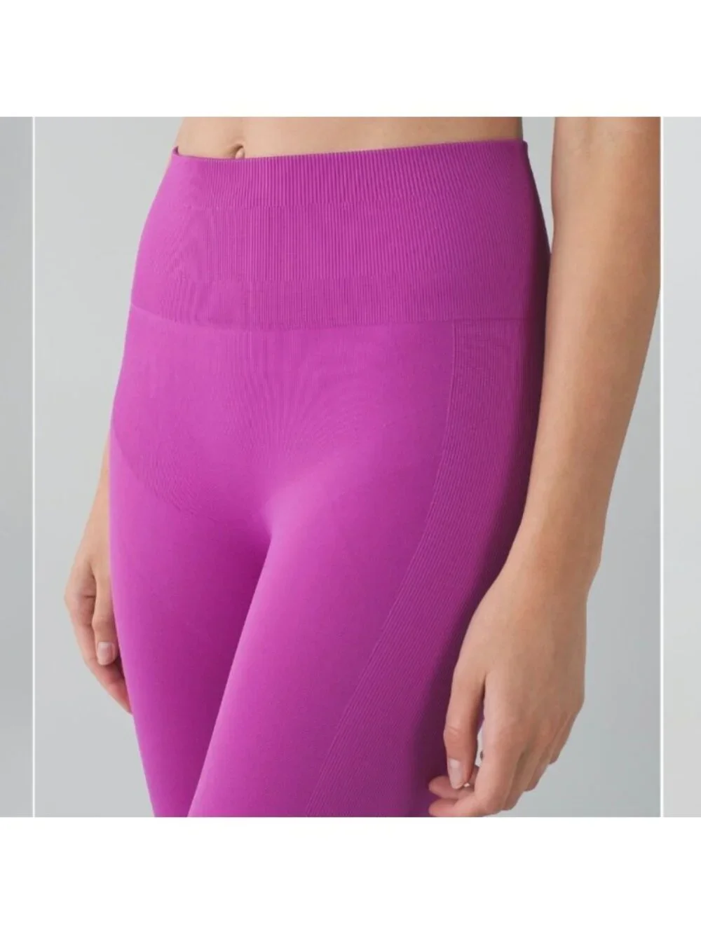 Lululemon Zone In Crop Ultra Violet